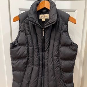 Woolrich Puffer Poof Black Quilted Insulated Vest Large L